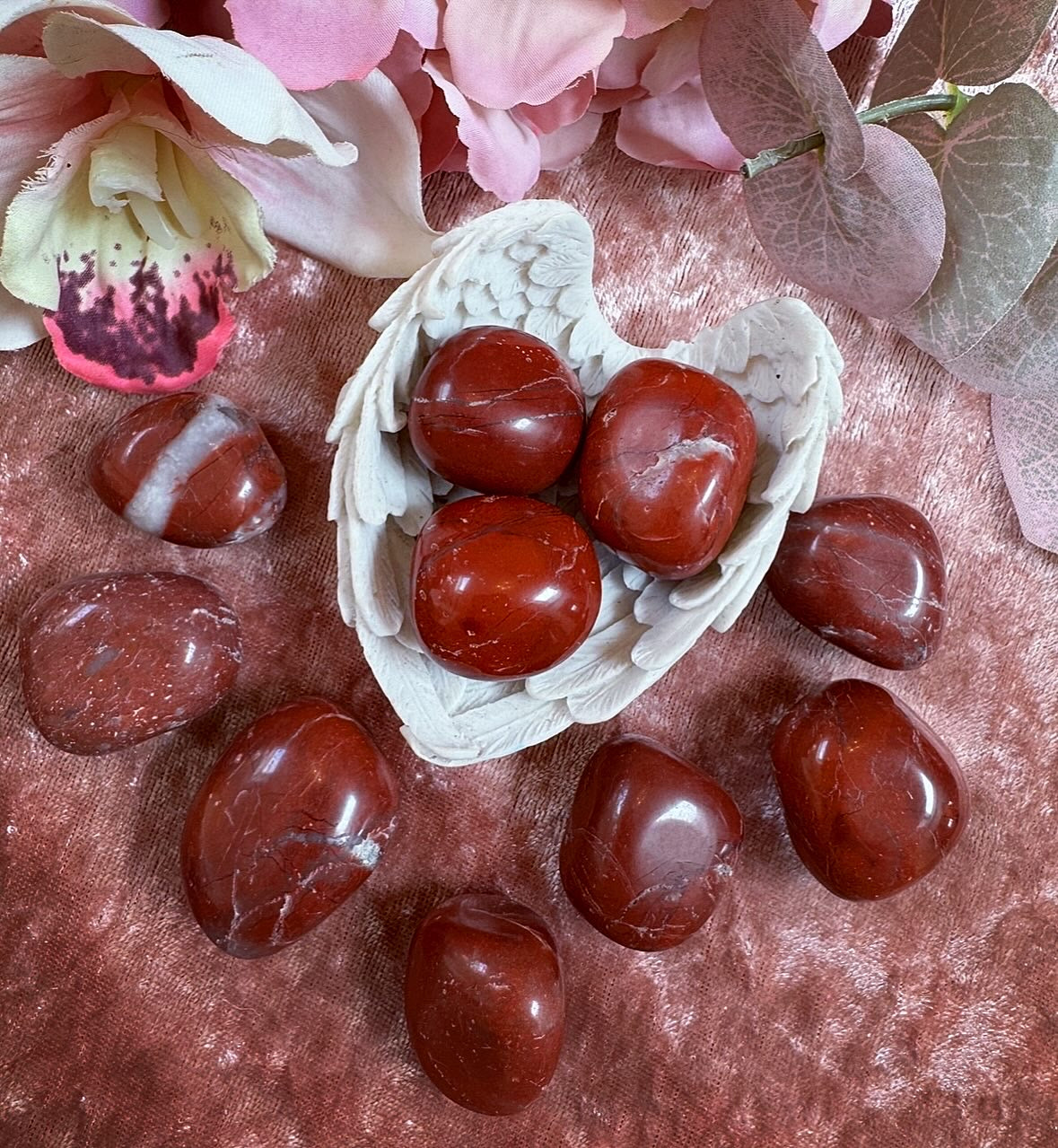 Red Jasper Crystal Tumble