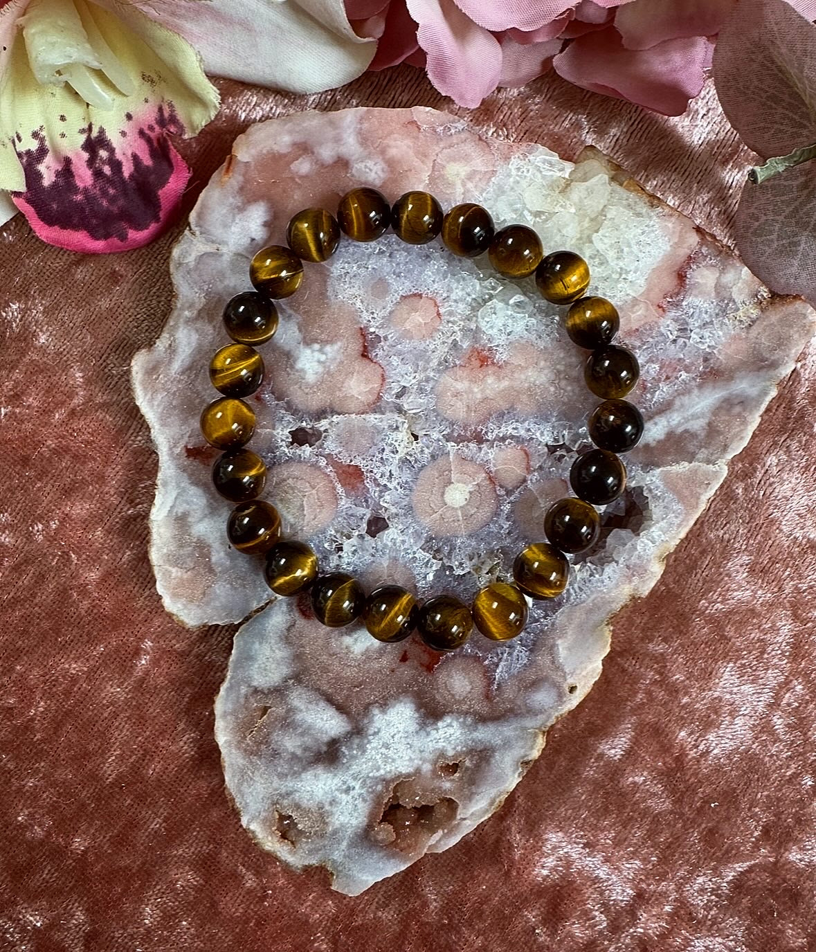 Tigers Eye Reiki-Infused Crystal Bracelet