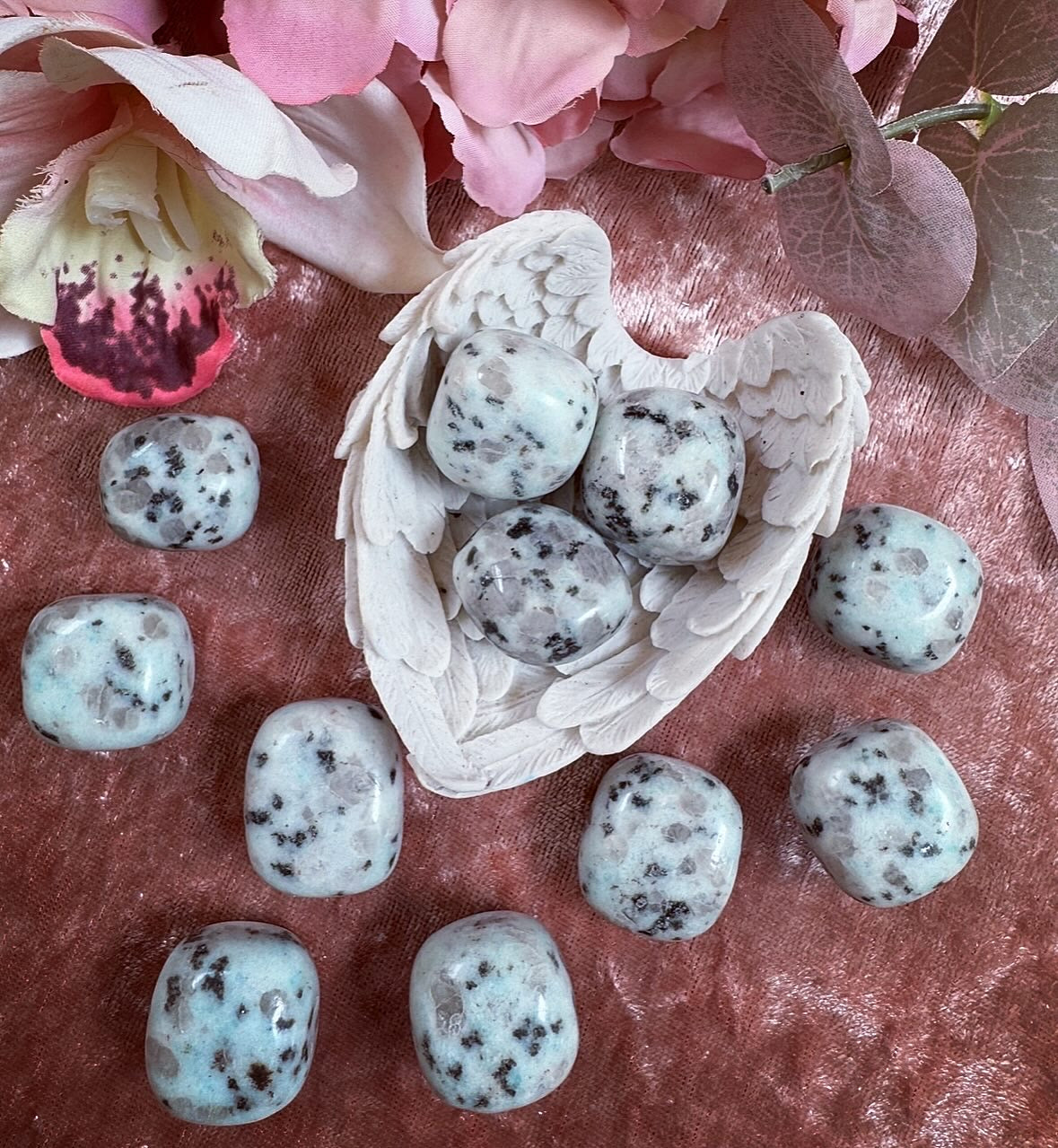 Kiwi Jasper Crystal Tumble