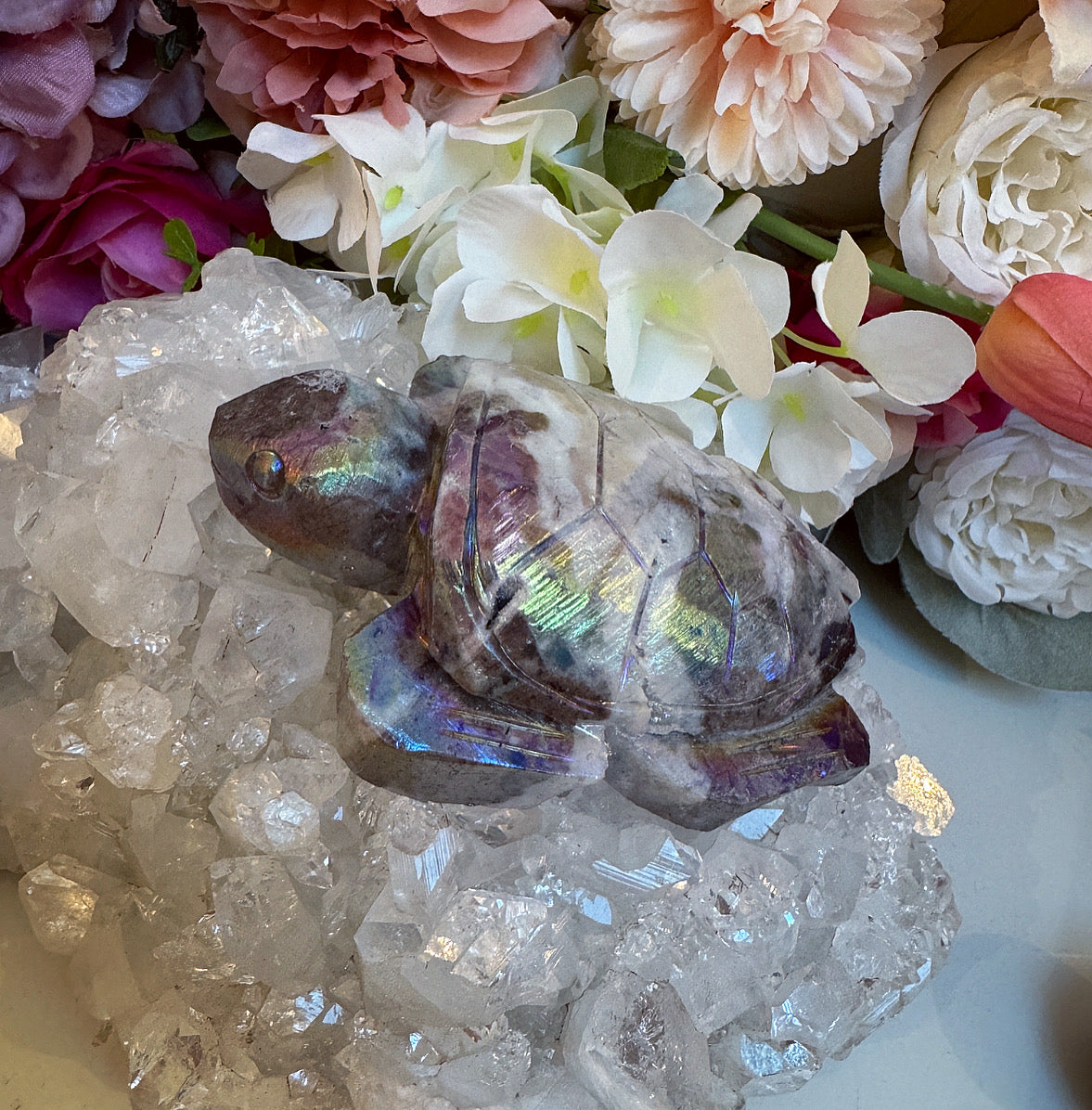 Aura Sphalerite Crystal Turtle
