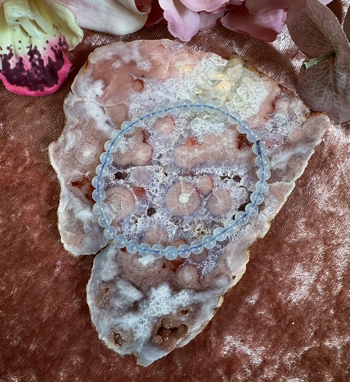 Aquamarine Reiki-Infused Crystal Bracelet