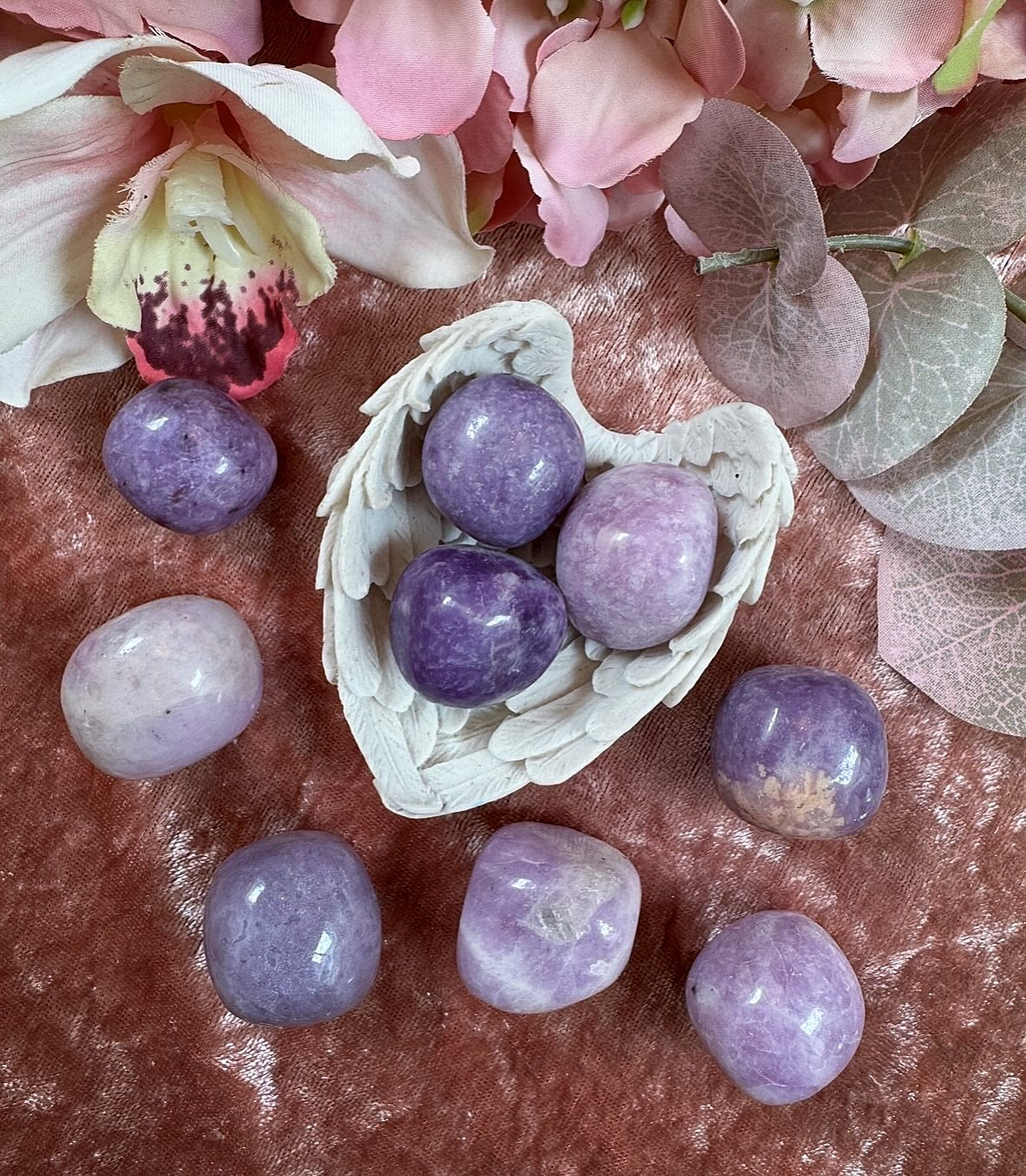 Lepidolite Crystal Tumble