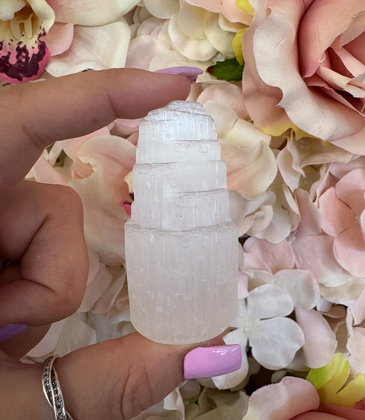 Selenite Crystal Tower