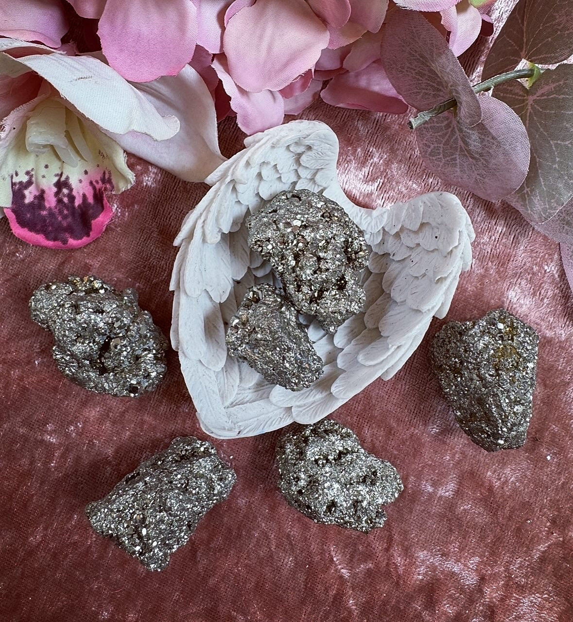 Large Pyrite Crystal Tumble