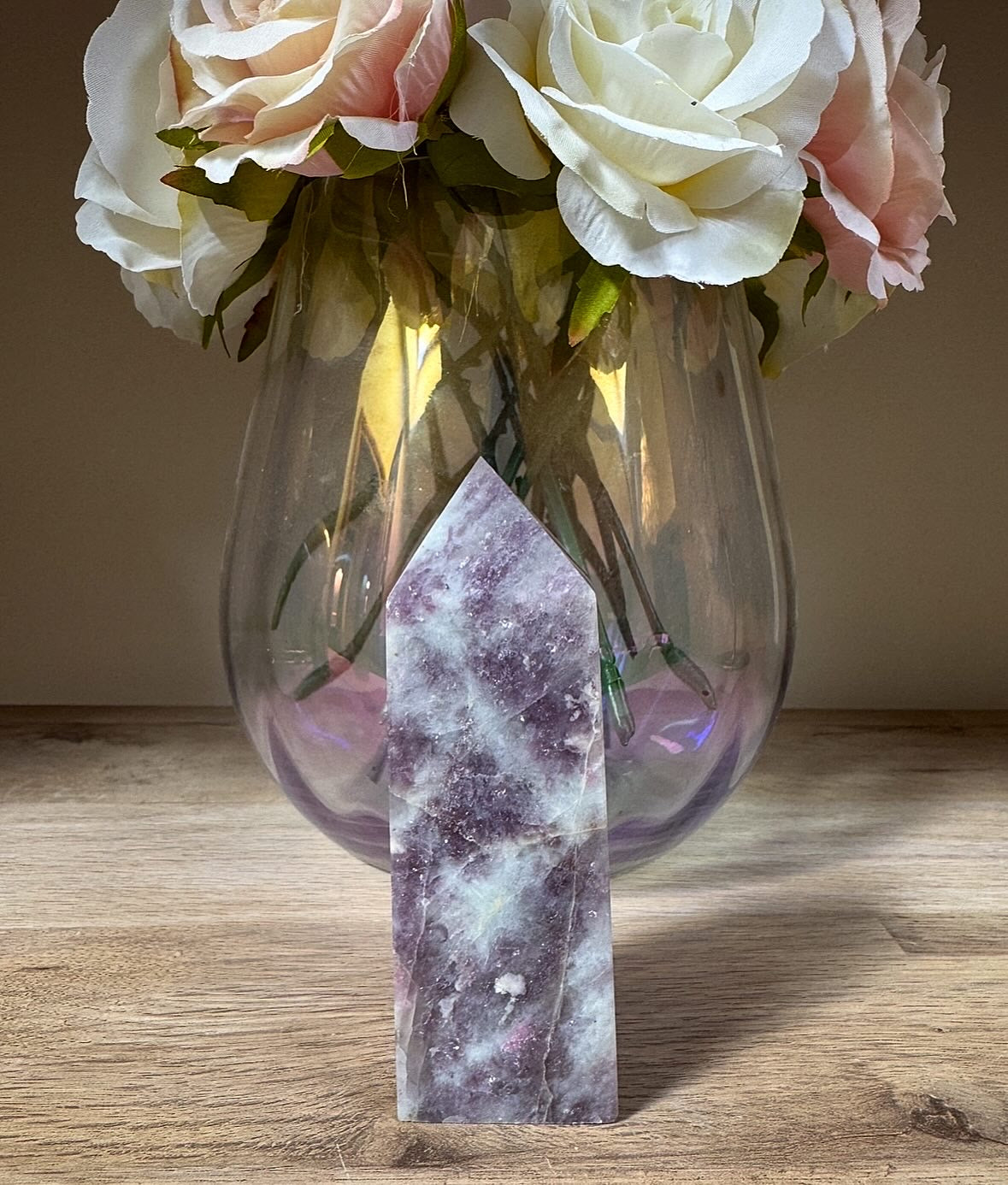 Unicorn Stone Crystal Tower