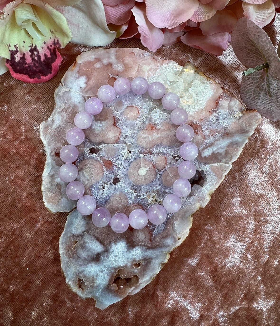 Kunzite Reiki-Infused Crystal Bracelet