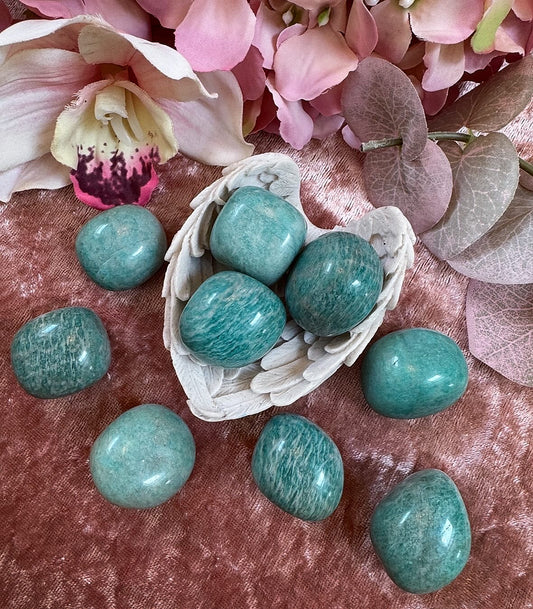 Amazonite Crystal Tumble