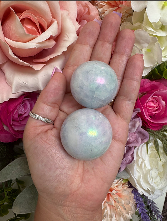 Celestite Crystal Sphere