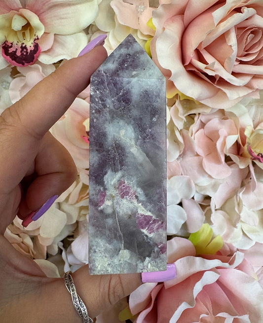 Unicorn Stone Crystal Tower