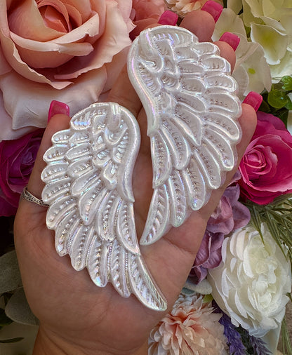 Selenite Angel Wing