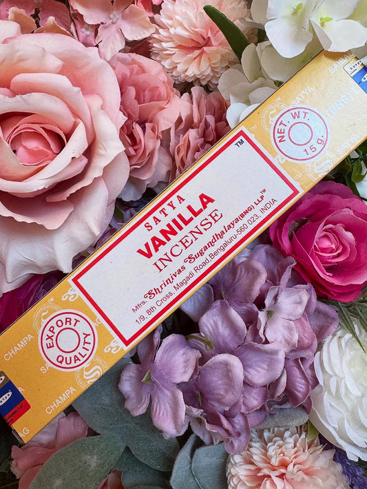 Satya Incense Sticks- Vanilla