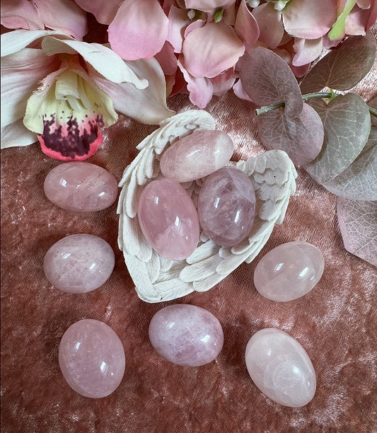 Rose Quartz Crystal Tumble