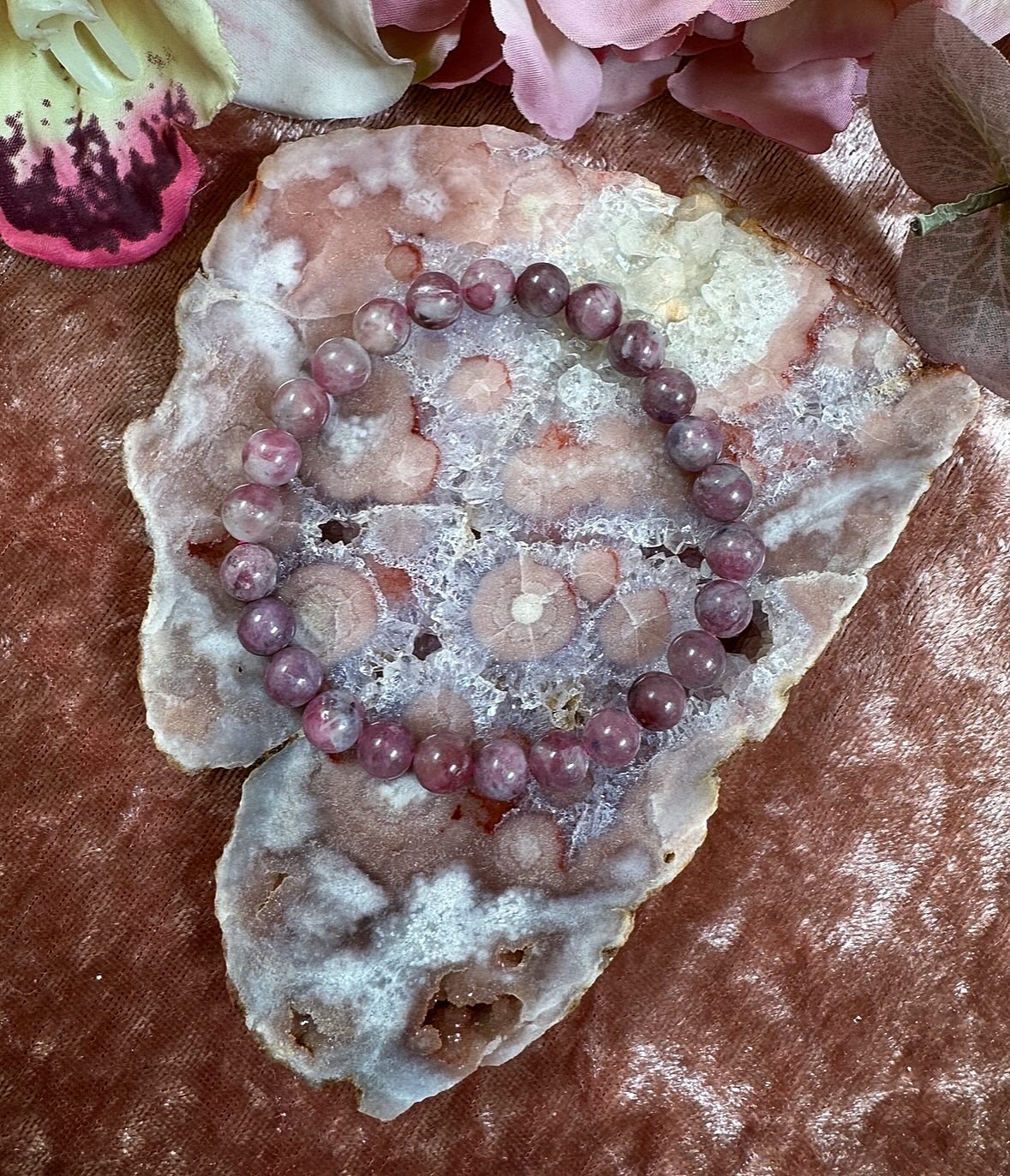 Pink Tourmaline Reiki-Infused Crystal Bracelet