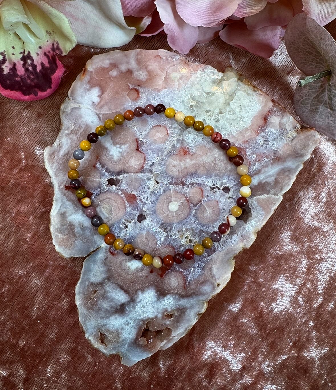 Mookaite Reiki-Infused Crystal Bracelet