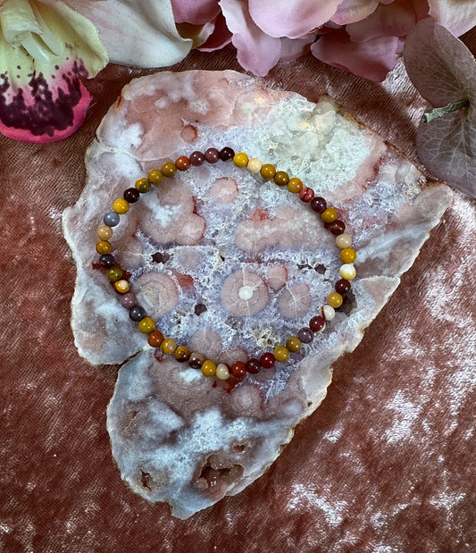 Mookaite Reiki-Infused Crystal Bracelet