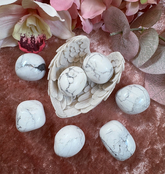 Howlite Crystal Tumble