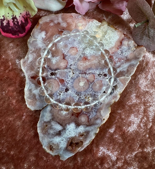 Clear Quartz Reiki-Infused Crystal Bracelet