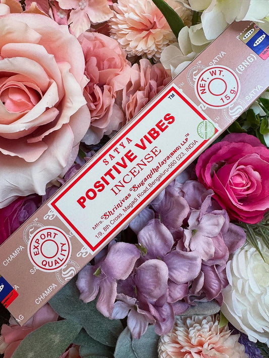 Satya Incense Sticks- Positive Vibes