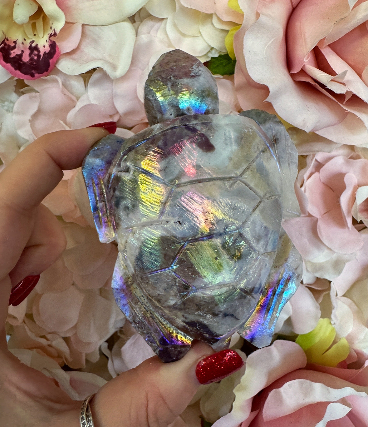 Aura Sphalerite Crystal Turtle