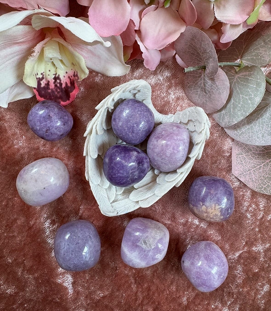 Lepidolite Crystal Tumble