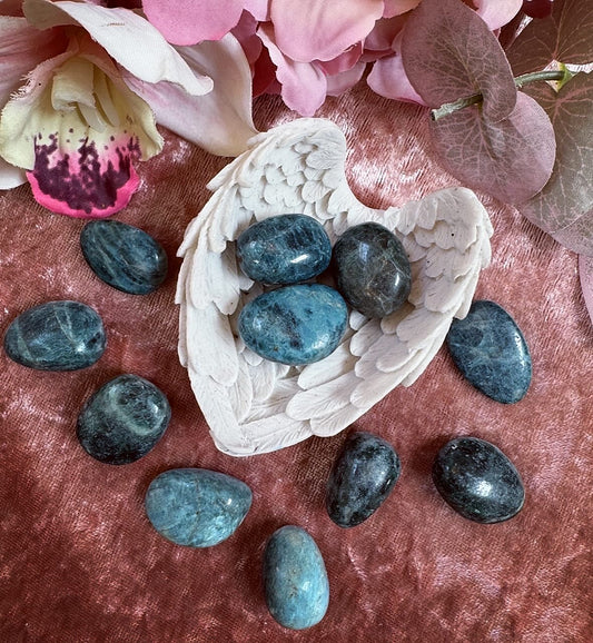 Apatite Crystal Tumble