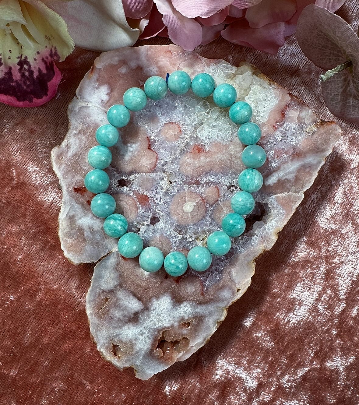 Amazonite Reiki-Infused Crystal Bracelet
